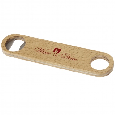 Logotrade promotional giveaway picture of: Origina wooden bottle opener