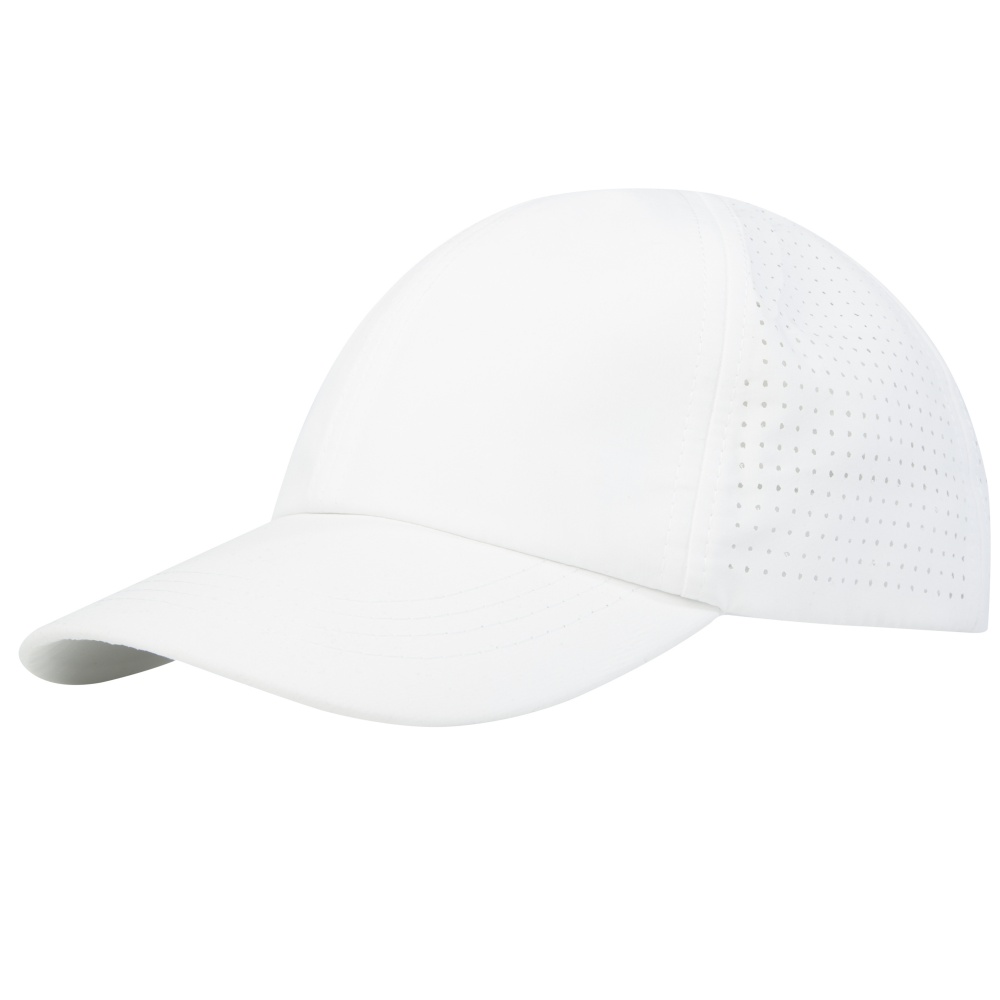 Logo trade promotional products image of: Mica 6 panel GRS recycled cool fit cap