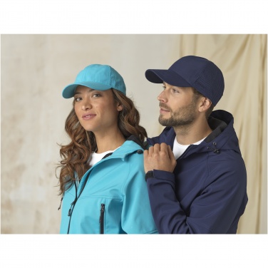 Logotrade advertising product picture of: Mica 6 panel GRS recycled cool fit cap