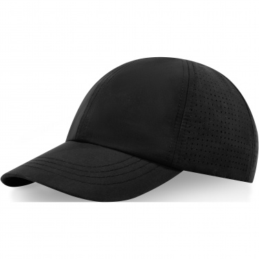 Logo trade promotional giveaway photo of: Mica 6 panel GRS recycled cool fit cap