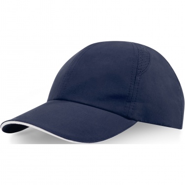 Logotrade corporate gift picture of: Morion 6 panel GRS recycled cool fit sandwich cap