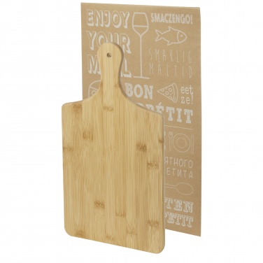 Logo trade promotional giveaways picture of: Baron bamboo cutting board