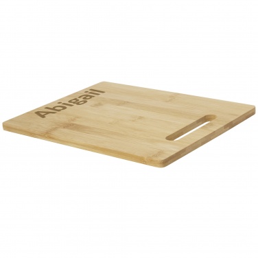 Logo trade corporate gifts image of: Basso bamboo cutting board