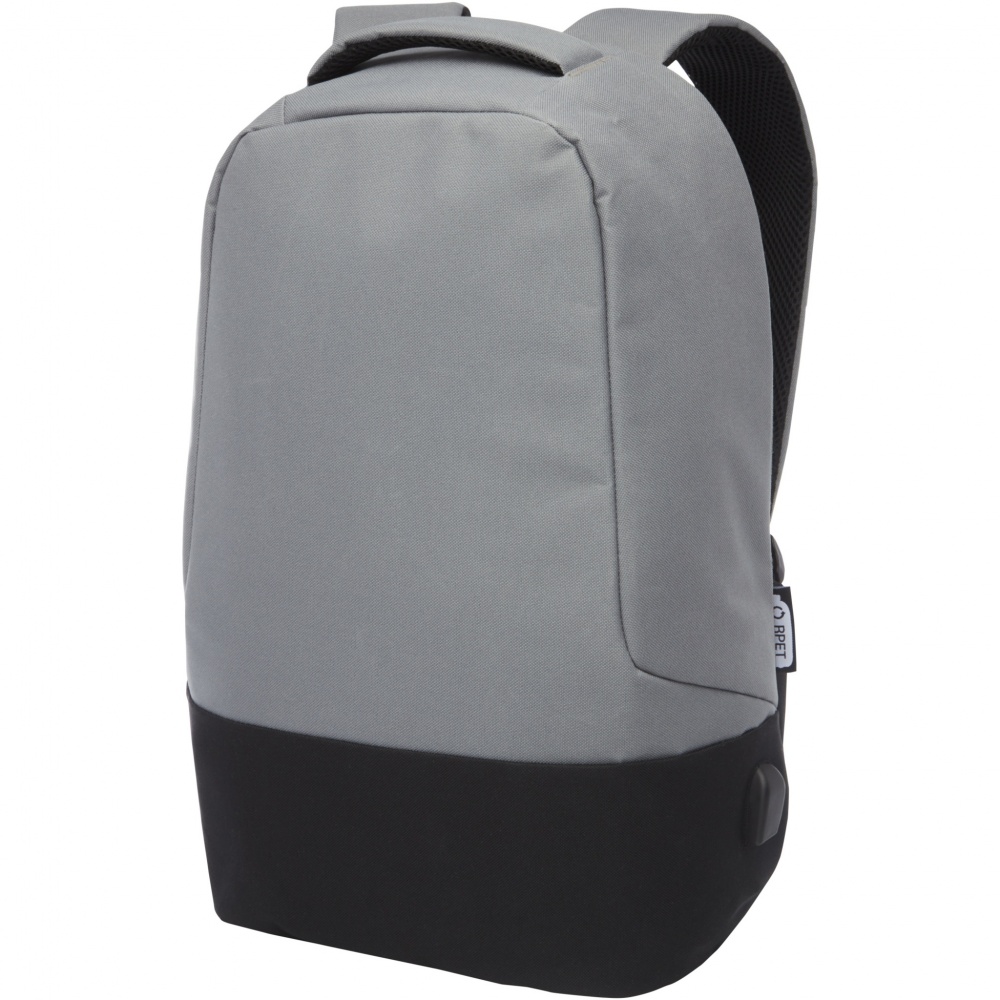 Logo trade promotional products picture of: Cover GRS RPET anti-theft backpack 18L