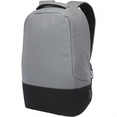 Logo trade promotional giveaway photo of: Cover GRS RPET anti-theft backpack 18L