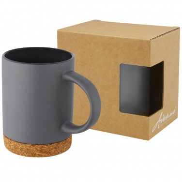 Logotrade corporate gift picture of: Neiva 425 ml ceramic mug with cork base