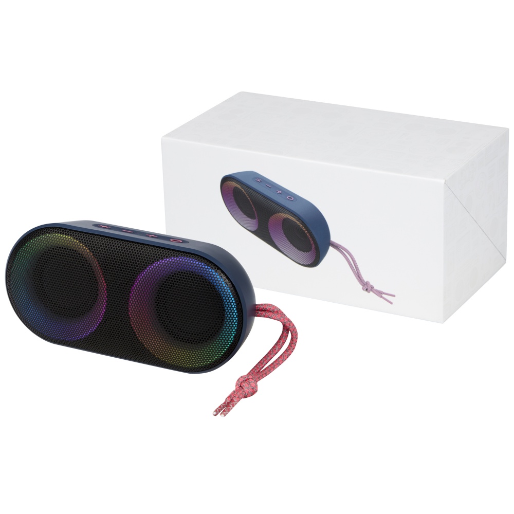 Logo trade corporate gift photo of: Move MAX IPX6 outdoor speaker with RGB mood light