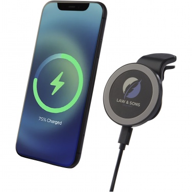 Logotrade promotional giveaway picture of: Magclick 10W wireless magnetic car charger