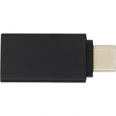 Logo trade promotional merchandise photo of: ADAPT aluminum USB-C to USB-A 3.0 adapter