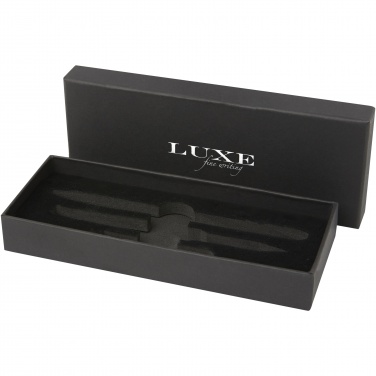 Logotrade promotional giveaway image of: Tactical Dark duo pen gift box