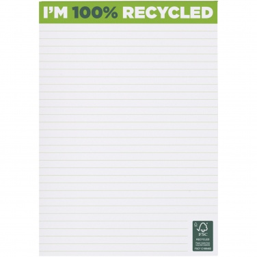 Logotrade business gifts photo of: Desk-Mate® A5 recycled notepad