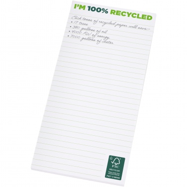 Logotrade advertising product image of: Desk-Mate® 1/3 A4 recycled notepad