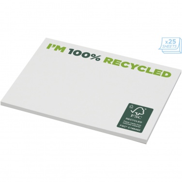 Logo trade advertising products image of: Sticky-Mate® recycled sticky notes 100x75 mm