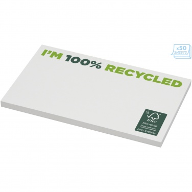 Logo trade business gift photo of: Sticky-Mate® recycled sticky notes 127 x 75 mm