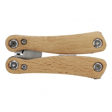 Logo trade promotional gifts picture of: Anderson 12-function medium wooden multi-tool