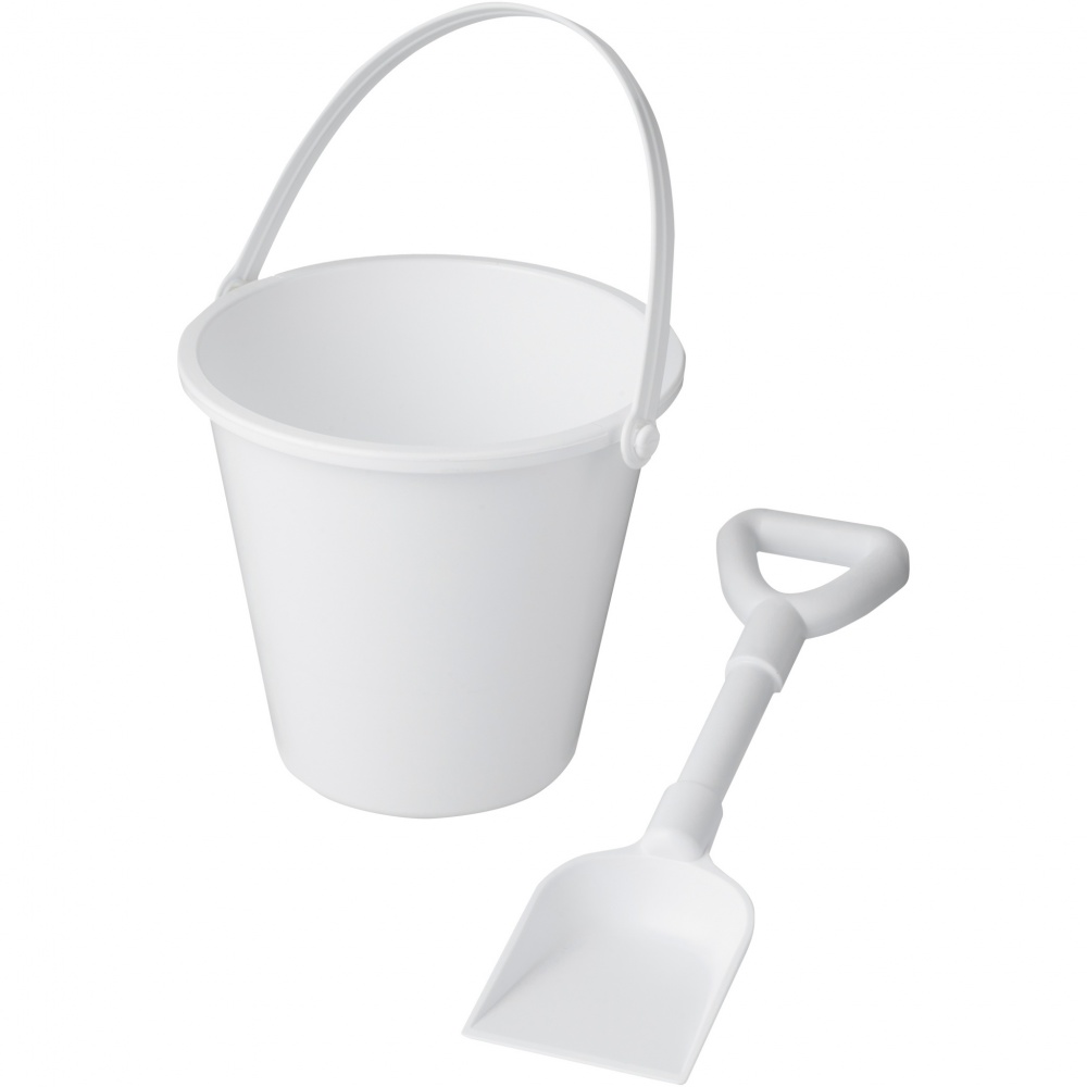 Logotrade promotional product picture of: Tides recycled beach bucket and spade