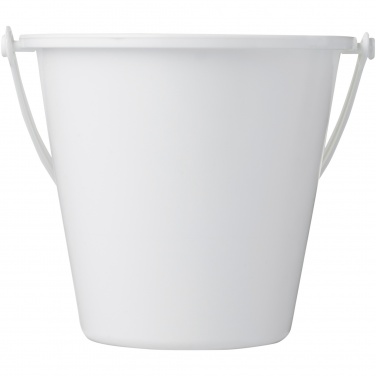 Logo trade promotional giveaways image of: Tides recycled beach bucket and spade