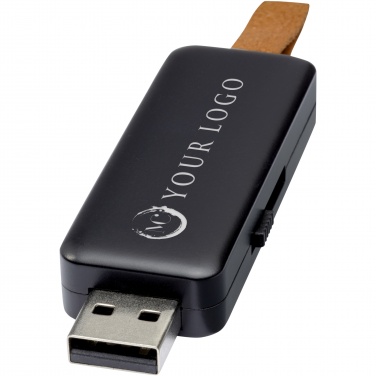 Logo trade promotional merchandise image of: Gleam 4GB light-up USB flash drive