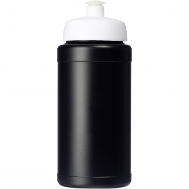 Logo trade promotional giveaways image of: Baseline 500 ml recycled sport bottle