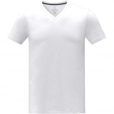 Logotrade promotional giveaway image of: Somoto short sleeve men's V-neck t-shirt 