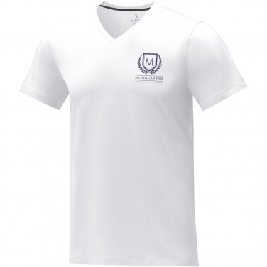 Logotrade promotional giveaway image of: Somoto short sleeve men's V-neck t-shirt 