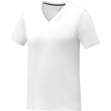 Logotrade promotional merchandise picture of: Somoto short sleeve women's V-neck t-shirt 