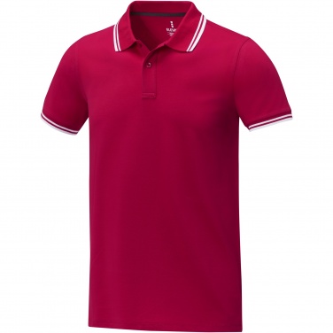 Logotrade advertising product image of: Amarago short sleeve men's tipping polo