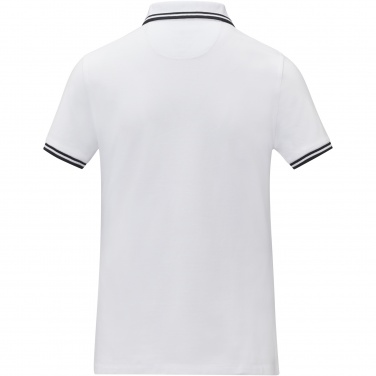 Logotrade corporate gift image of: Amarago short sleeve women's tipping polo