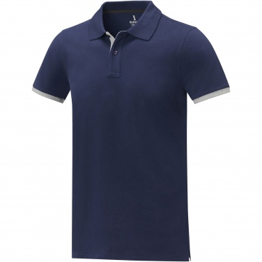 Logo trade promotional items image of: Morgan short sleeve men's duotone polo