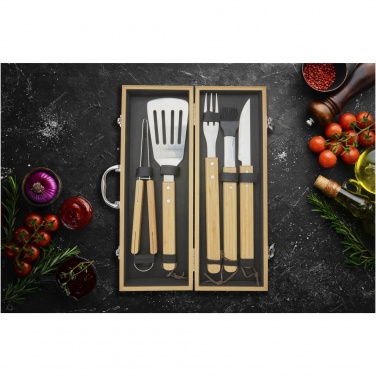 Logo trade corporate gift photo of: Churras 5-piece BBQ set