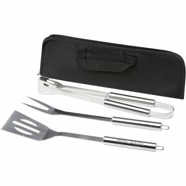 Logo trade corporate gifts image of: Barcabo BBQ 3-piece set