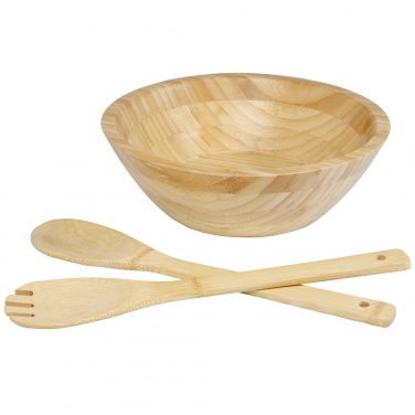 Logotrade corporate gifts photo of: Argulls bamboo salad bowl and tools