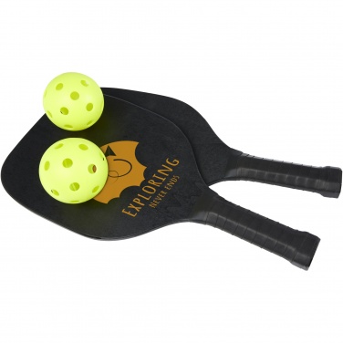 Logo trade promotional giveaway photo of: Enrique paddle set in mesh pouch