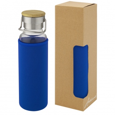 Logotrade promotional gift picture of: Thor 660 ml glass bottle with neoprene sleeve