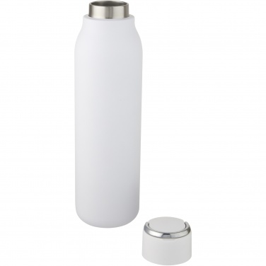 Logo trade promotional giveaways image of: Marka 600 ml copper vacuum insulated bottle with metal loop