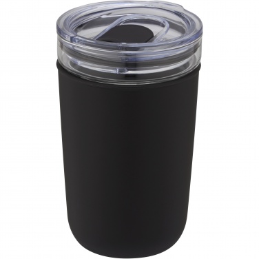 Logo trade promotional giveaways picture of: Bello 420 ml glass tumbler with recycled plastic outer wall