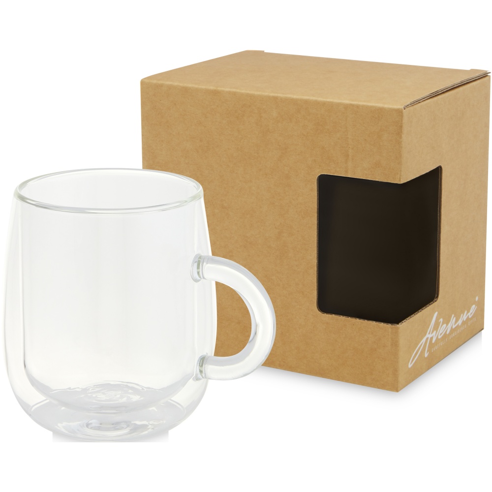 Logo trade promotional merchandise picture of: Iris 330 ml glass mug