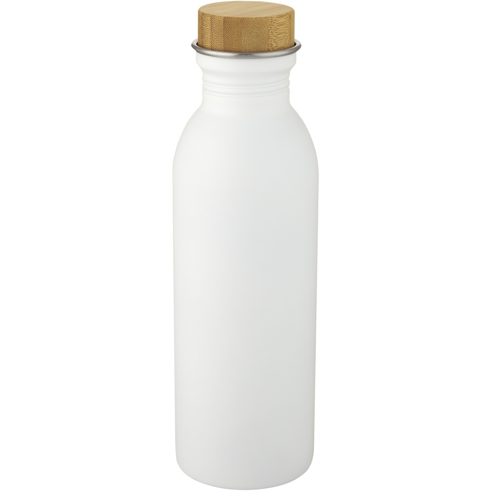 Logo trade business gift photo of: Kalix 650 ml stainless steel water bottle