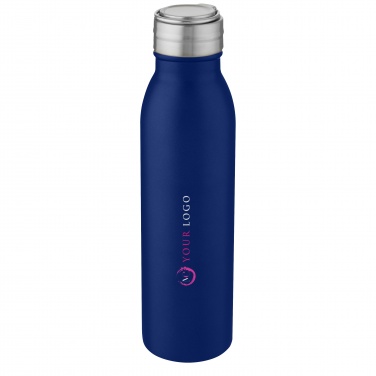 Logotrade business gift image of: Harper 700 ml stainless steel water bottle with metal loop