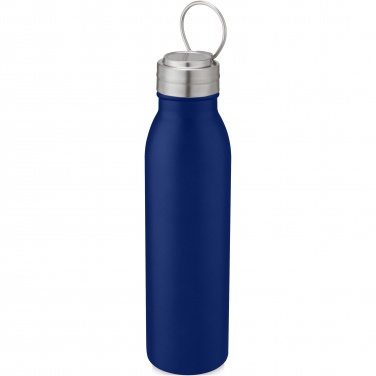 Logo trade promotional giveaways picture of: Harper 700 ml stainless steel water bottle with metal loop