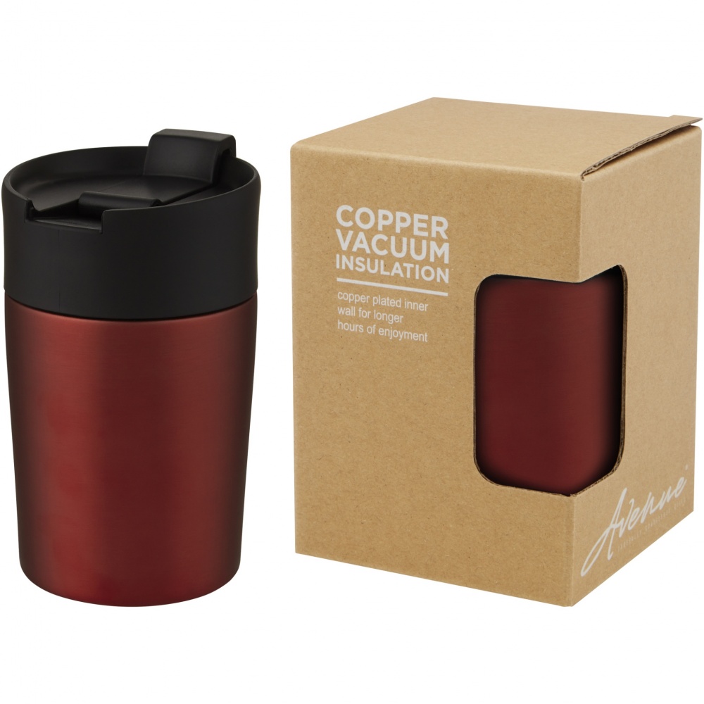 Logo trade business gifts image of: Jetta 180 ml copper vacuum insulated tumbler