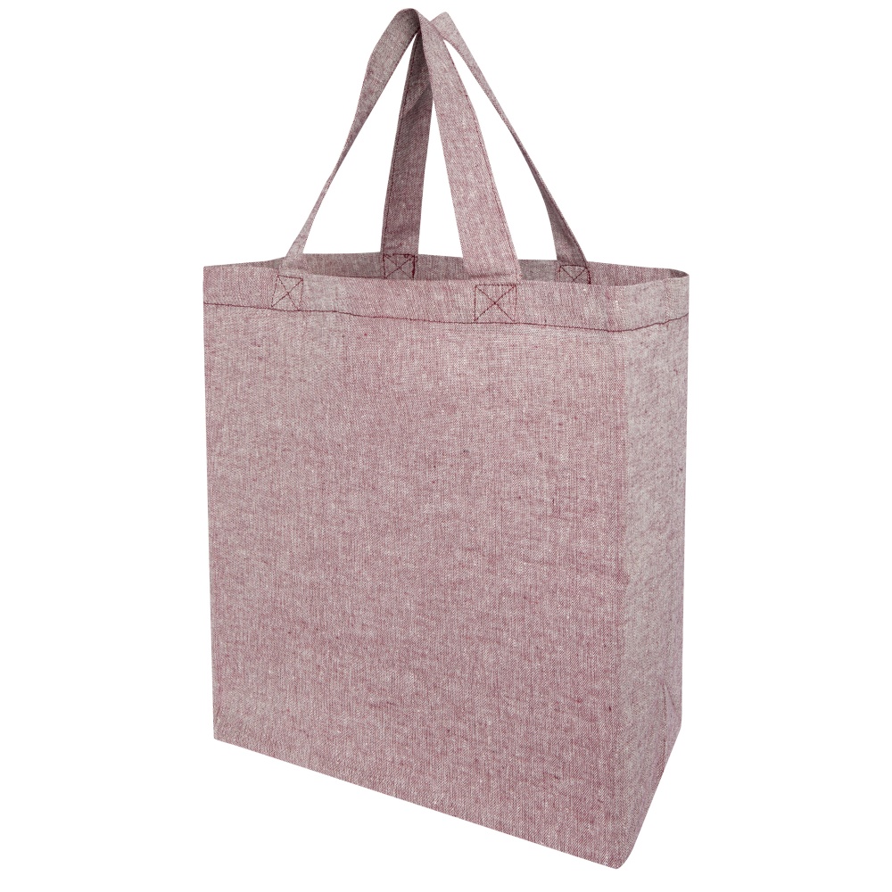 Logotrade promotional product image of: Pheebs 150 g/m² recycled gusset tote bag 13L