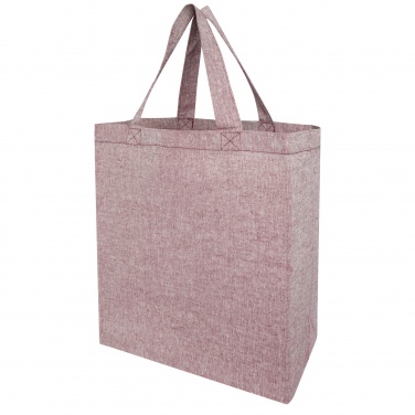 Logotrade promotional merchandise picture of: Pheebs 150 g/m² recycled gusset tote bag 13L