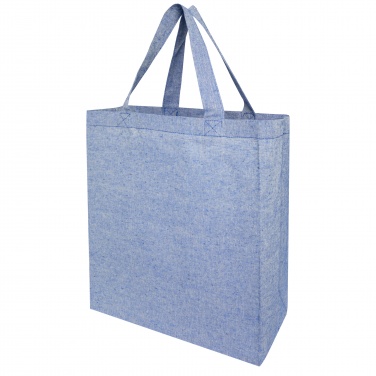 Logotrade promotional gift image of: Pheebs 150 g/m² recycled gusset tote bag 13L