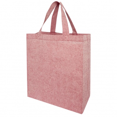 Logotrade promotional giveaways photo of: Pheebs 150 g/m² recycled gusset tote bag 13L