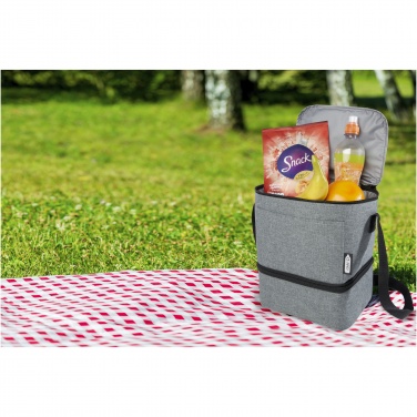 Logo trade corporate gifts image of: Tundra 9-can GRS RPET lunch cooler bag 9L