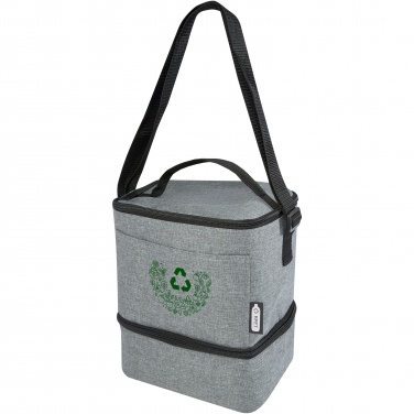 Logo trade promotional gifts picture of: Tundra 9-can GRS RPET lunch cooler bag 9L