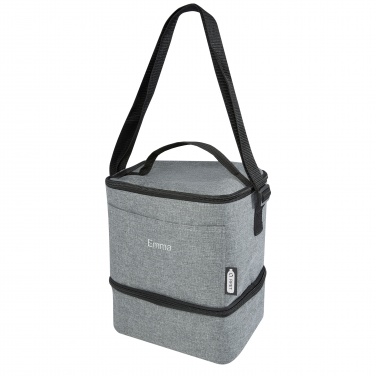 Logo trade promotional gift photo of: Tundra 9-can GRS RPET lunch cooler bag 9L