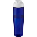 H2O Active® Eco Tempo 700 ml flip lid sport bottle, White / Blue