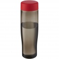 H2O Active® Eco Tempo 700 ml screw cap water bottle, Red / Charcoal